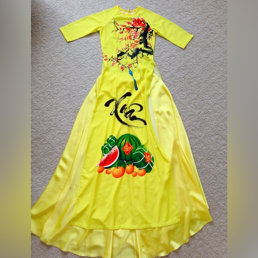 Vietnamese traditional dress Ao dai